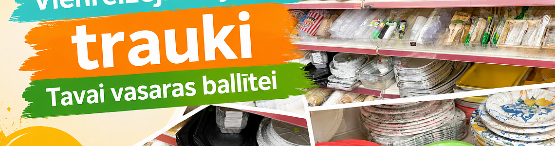Disposable Tableware for Midsummer, Summer Picnics and Parties