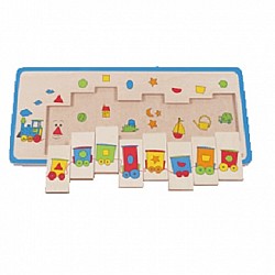 Saderību puzle "Vilciens"