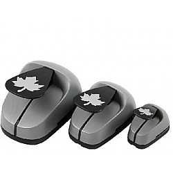 Dekoratīvo caurumduru komplekts - kļavas lapa (3 gb.)