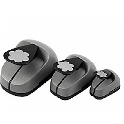 Dekoratīvo caurumduru komplekts - puķīte (3 gb.)