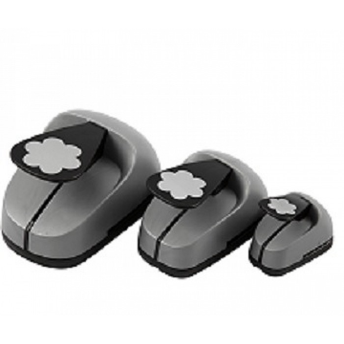 Dekoratīvo caurumduru komplekts - puķīte (3 gb.)