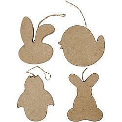 Kartona dekori "Lieldienas II" (4 gb.)