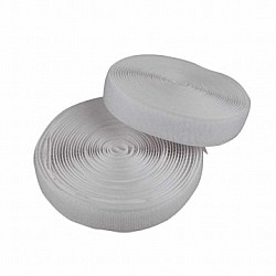 Velcro līplenta (balta, 5 m)