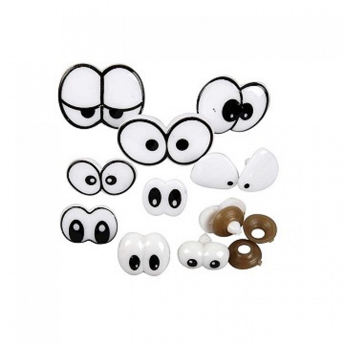 Dekoratīvās actiņas (9 gb.)