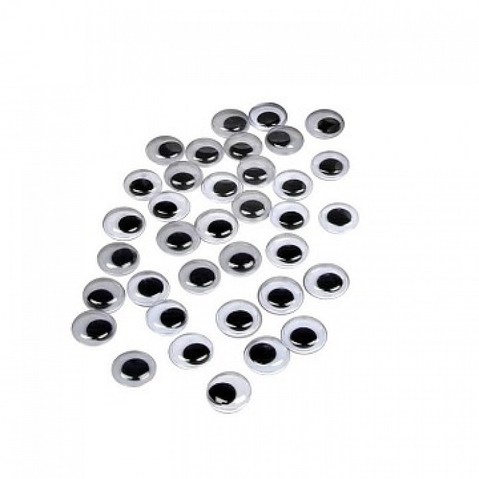 Kustīgas actiņas (D 10 mm, 1000 gb.)