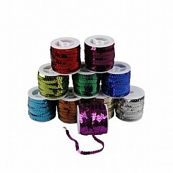 Dekoratīvas spīdumu lentas (10 gb.)