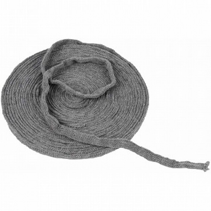 Adīta, pelēka caurulīte (15 mm, 10 m)