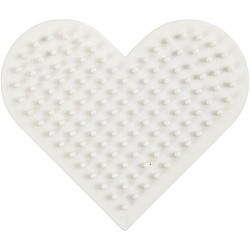 Hama Nabbi pērlīšu pamatne - sirds (7x8,5cm)
