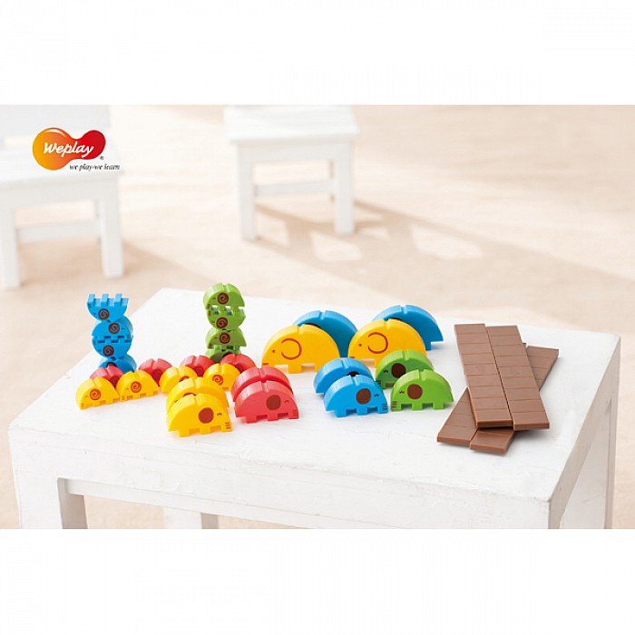 Balansa spēle "Zilonīši"