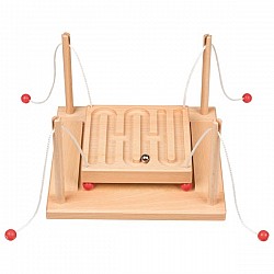 Balansa spēle "Parkūrs ar bumbiņu"