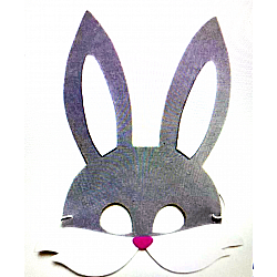 Filca sejas maska "Zaķis"