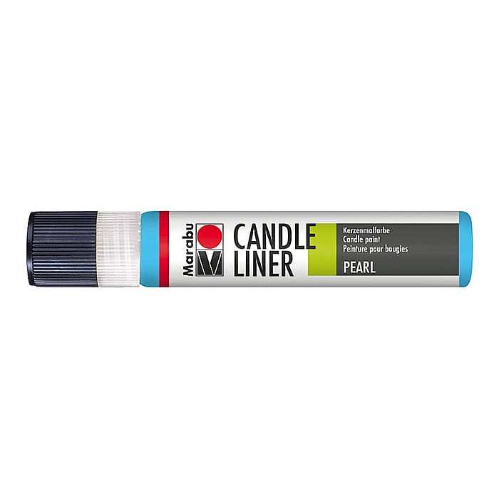 Sveču dekorēšanas laineris - spilgti zils (25 ml) Sveču dekorēšanas laineris - spilgti zils (25 ml)