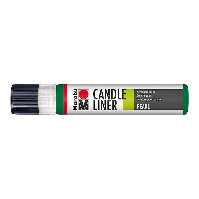 Sveču dekorēšanas laineris - zaļš (25 ml) Sveču dekorēšanas laineris - zaļš (25 ml)