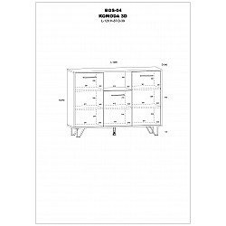 Kumode "BOSS" 120x87x39
