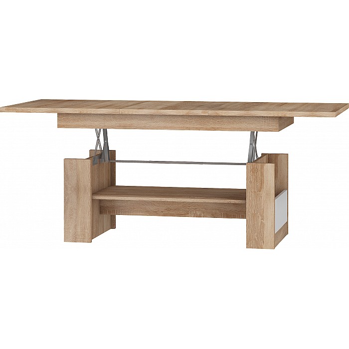 Izvelkams žurnālgalds "MAXIMUS" (glancēts) 125/170x53x68