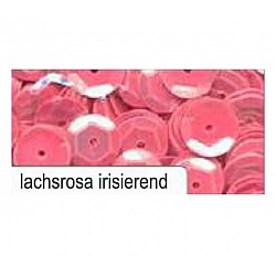 Dekoratīvie spīdumi - laša krāsas hameleons, metāliski (D 6 mm, 1400 gb.)