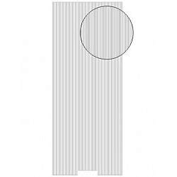 Dekoratīvās uzlīmes (1 lapa) - sudraba