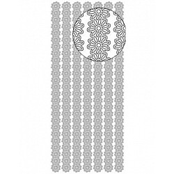 Dekoratīvās uzlīmes (1 lapa) - zelta