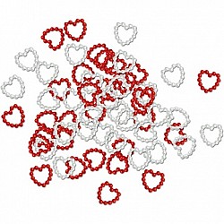 Dekoratīvie spīdumi - sirdis (60 gb)