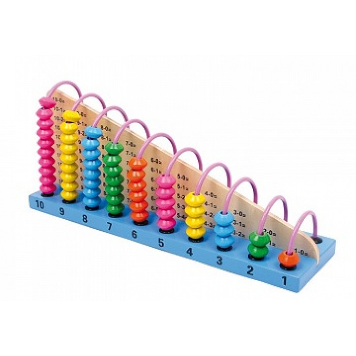 "Skaitāmie kauliņi" (30x4x14 cm)