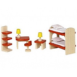 Leļļu mēbeles "Bērnistaba"