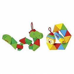 Rotaļlieta "Klucīšu virtene"