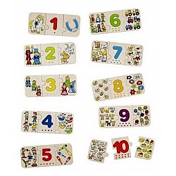 Puzle "Mācies skaitīt"