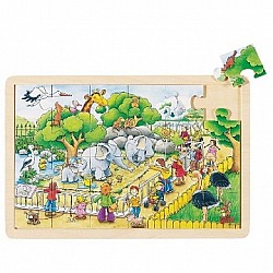 Puzle "ZOO parkā"