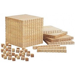 Matemātiskie metamie kauliņi no koka