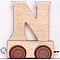 Alfabēta vilcieniņa "N"