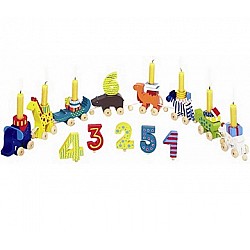 Rotaļlieta "Dzimšanas dienas karavāna; no 1 līdz 6" (52 cm)