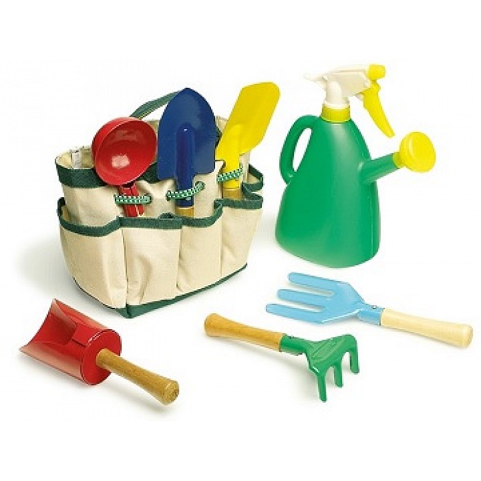 Rotaļlietu komplekts "Dārznieka soma" Rotaļlietu komplekts "Dārznieka soma"