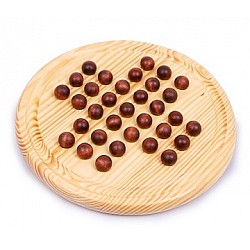 Spēle "Koka bumbiņu solitaire"