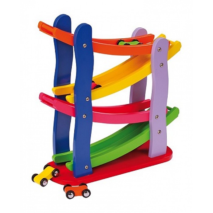 Krāsainā rotaļu trase