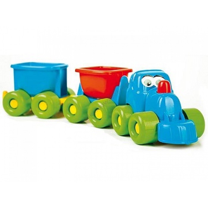 Rotaļlieta "Smieklīgais vilcieniņš" (L 50 cm) Rotaļlieta "Smieklīgais vilcieniņš" (L 50 cm)