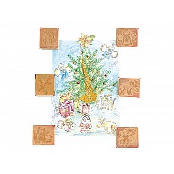 Zīmodziņi "Ziemassvētki" (6 gb.)