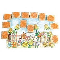 Zīmodziņi "Ziedi" (12 gb.)