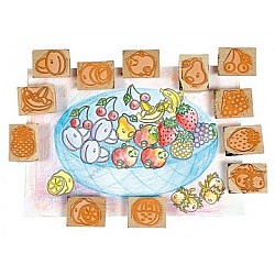 Zīmodziņi "Augļi" (12 gb.)