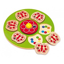 Koka rotaļlieta "Tauriņi"