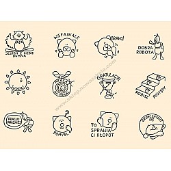 Zīmodziņi "Motīvi" (12 gb.)