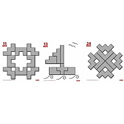 Kartiņas "Pentomīni" (24 gb.)