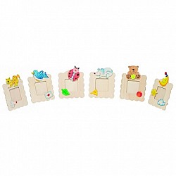 Krāsojamie koka foto rāmīši (6 gb.)