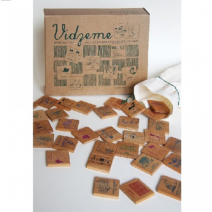 Atmiņas spēle "Vidzeme"