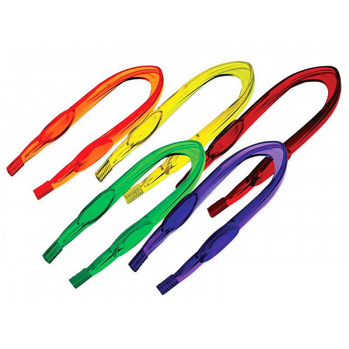 Caurspīdīgu plastmasas pincešu komplekts (6gb)