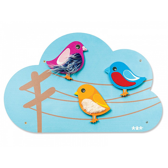 Bērnu manipulatīvā siena "Mākonis"