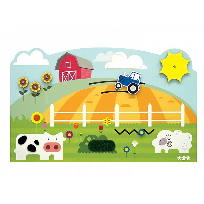 Manipulatīvā rotaļlieta "Ferma"