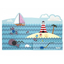 Manipulatīvā rotaļlieta "Jūra"