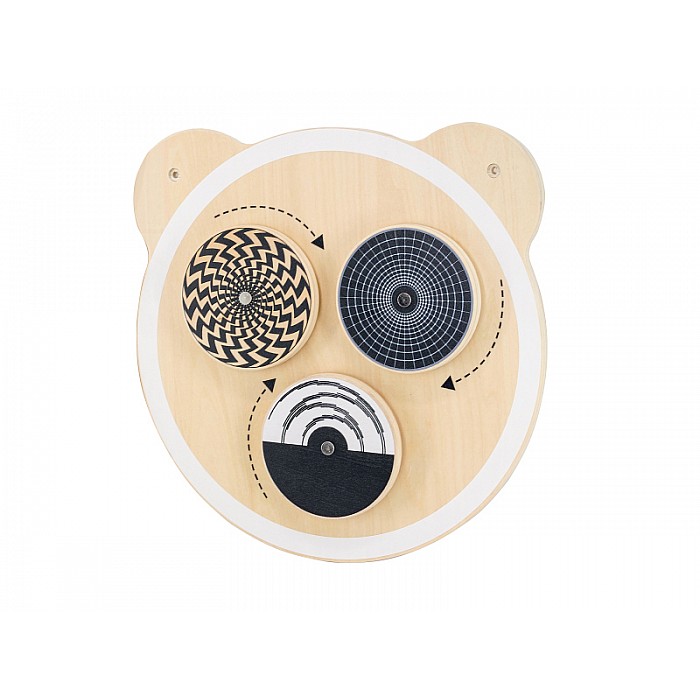 Lācīšu manipulatīvā rotaļlieta "Optika"