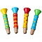 Colourful Wooden Trumpet (1 pc.)