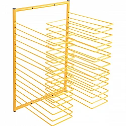 Wall-mounted drying rack